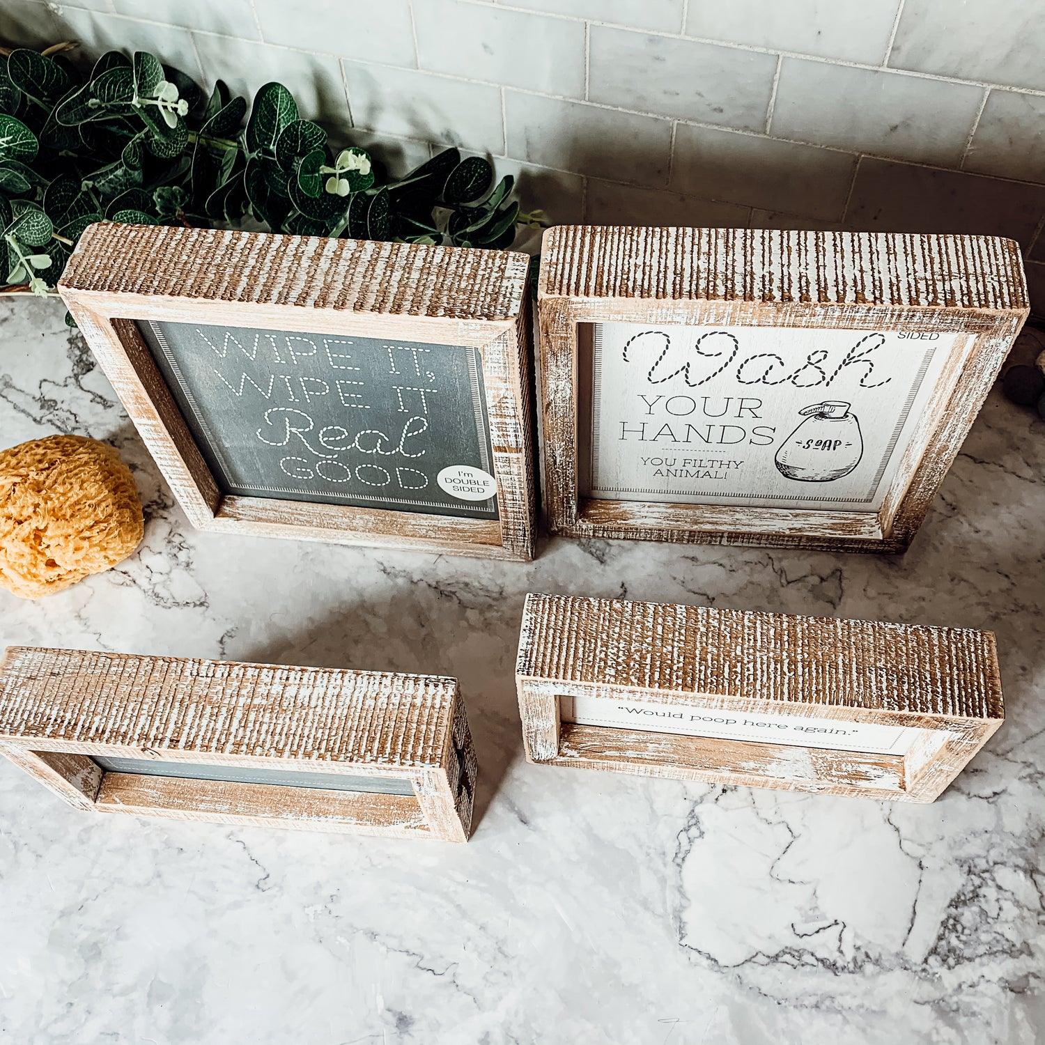 Bathroom Rating - Double Sided